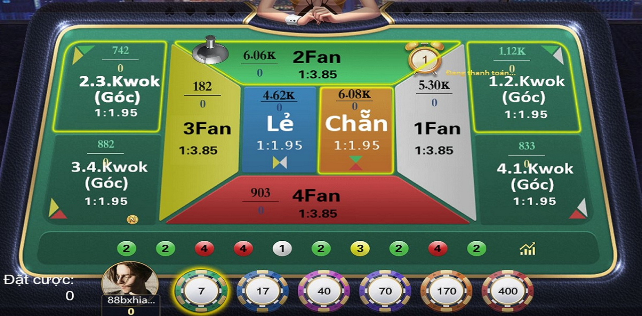 Kinh nghiệm chơi cá cược Fantan casino ZBET 